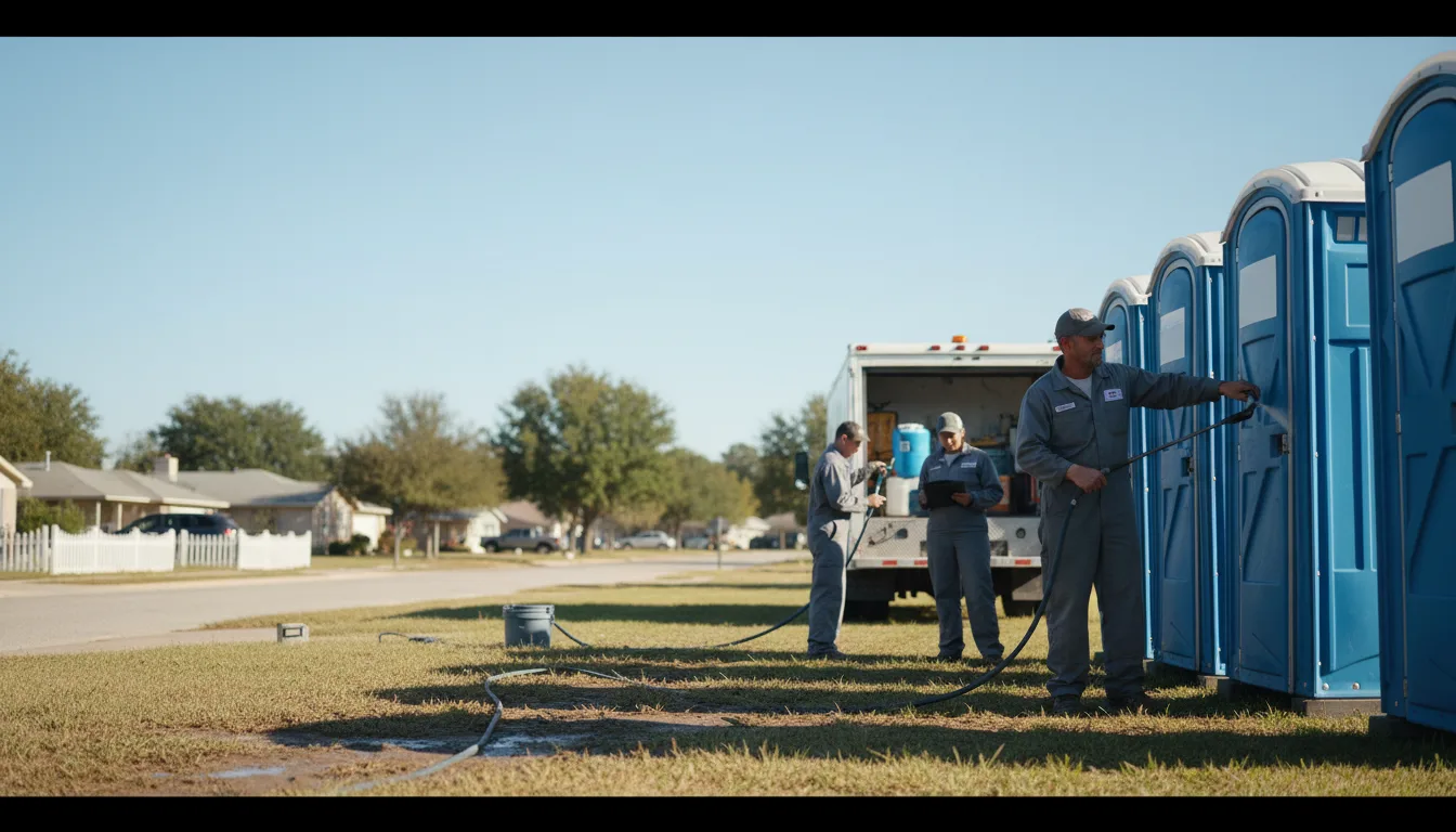 Long-Term Portable Toilet Rental in Schuyler, NE near me